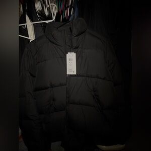 Lacoste Women's Black Puffer Jacket